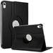 Rotating Case for iPad 10th Generation 10.9 Tablet (2022 Model) - 360 Degree Rotating Protective Stand Cover with Auto Sleep/Wake Black