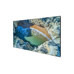 DELUXX Cinema Rahmenleinwand SlimFrame 177 x 99cm, 80` - 4K Pro Flex MWHT Image