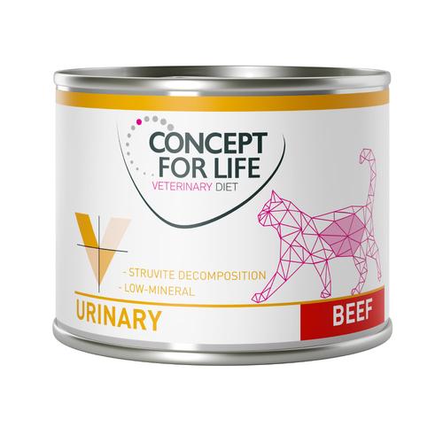 6x200 g Urinary Rind Concept for Life Veterinary Diet Katzenfutter nass