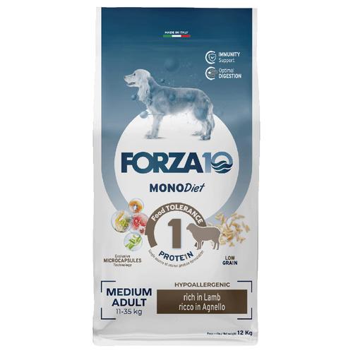 Sparpaket: 2x12kg Forza 10 Medium Diet mit Lamm Hundefutter trocken