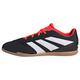 adidas Predator.4 in Sala, Unisex-Erwachsene Sneakers, Core Black FTWR White Solar Red, 48 2/3 EU
