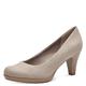 MARCO TOZZI Damen Pumps Elegant Rund, Braun (Taupe), 41 EU