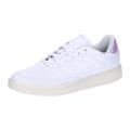 adidas Damen Courtblock Sneaker, FTWR White/FTWR White/Off White, 38 EU