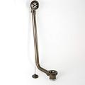 Milano Rosso - Traditional Exposed Bath Waste and Plug and Ball Chain - Oil Rubbed Bronze