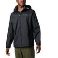 Columbia Men's Glennaker Lake Rain Jacket Waterproof Rain Jacket, BLACK, Size M