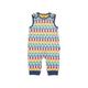 Kite Clothing Baby Unisex Splash Stripe Dungarees - Multicolour cotton - Size 0-3M