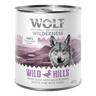 10€ DI SCONTO! 24 x 800 g Wolf of Wilderness umido per cane - Wild Hills - Anatra