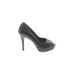 Cole Haan Heels: Pumps Stilleto Minimalist Black Solid Shoes - Women's Size 10 - Peep Toe