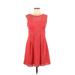 DressBarn Casual Dress - A-Line: Pink Dresses - Women's Size 6