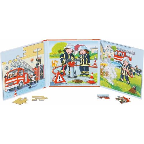 Goki 57385 - Puzzlebuch Feuerwehr - Gollnest & Kiesel KG