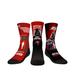 Youth Rock Em Socks Stormtrooper & Darth Vader Tampa Bay Buccaneers Three-Pack Star Wars Crew Set