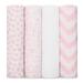 Comfy Cubs Muslin Swaddle Blankets Set Cotton Blend in Pink | 47 H x 47 W in | Wayfair CC-149