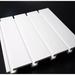 Ninth & Vine 12" H x 96" W Slatwall Panel Plastic in White | 12 H x 96 W x 0.5 D in | Wayfair ST-PVC-AW-8
