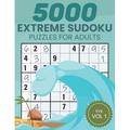 Pre-Owned 5000 Extreme Sudoku Puzzles For Adults: Most Effective Difficulty Level Expert & Experienced Players Perfect Brain Booster Logic Puzzle Games Paperback
