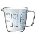 Hadanceo 250ml Heat Resisting Glass Measuring Cup Milk Water Scale Microwave Tool 250ml