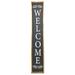 Gracie Oaks Welcome Porch Signs & Plaques Wood in Brown | 60 H x 12 W x 1.5 D in | Wayfair E7FCBB2F0F574777B03F727303224226