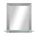 Latitude Run® Camyle Marley Rectangle Wall Mirror, Glass in Gray | 25.5 H x 21.5 W x 7.25 D in | Wayfair 8247E0BBB3A44C18A78881598B952216