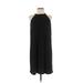 DKNY Casual Dress - Midi: Black Solid Dresses - Women's Size 2X-Small Petite