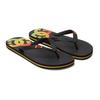 Sandale DC SHOES "Spray", Gr. 9(42), schwarz (rasta), Obermaterial: Synthetikmaterial / Außensohle: EVA, Schuhe