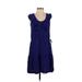 Gap Casual Dress - DropWaist: Blue Dresses - Women's Size X-Small