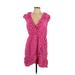 J.Crew Casual Dress - Wrap: Pink Dresses - Women's Size 10