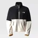 The North Face Women's Elements Polartec® 100 1/4 Zip Fleece Gardenia White-tnf Black-almond Butter Size S