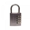 Abus Mechanical 49551 145/40 40Mm Aluminium Combination Padlock Titanium 49551