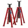 Sealey AS10H Axle Stands (Pair) 10 Tonne Capacity Per Stand High Level