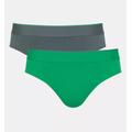 sloggi - Men's midi briefs - Green S - sloggi Men Ever Airy - Unterwäsche für Männer