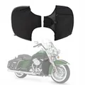 Jambières avec oreilles d'éléphant pour moto bas souples chaps de sac rangement pour Harley