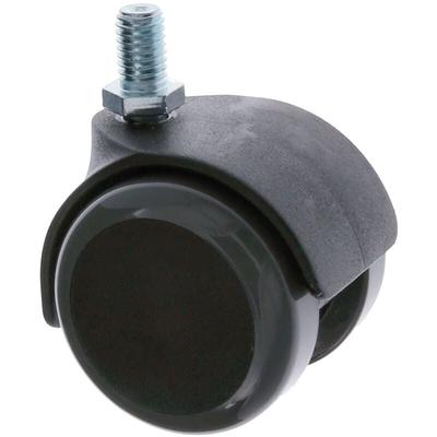 Ms Beschläge - Bürostuhlrolle 50mm Möbelrolle Bodenschonend Ersatzrolle 10mm Ohne Bremse Stück Image