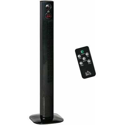 Homcom - Turmventilator Säulenventilator mit Fernbedienung Standventilator Aroma-Diffusor Image