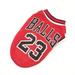 Mesh Basketball Uniform Jersey for Dog Cat Pet