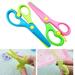 VerPetridure Clearance Kid Scissors Toddler Plastic Safety Scissors Training Kids Scissors Preschool Training Scissors & Craft Scissors Kids Educational Toys for Cutting Paper