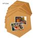 6PACK Cork Boards Cork Board for Office 5.5 X4.7 Corkboard Wall Bulletin Boards