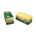 1PK Recycled Note Pad Cabinet Pack 3 X 3 Canary Yellow 75-sheet 24/pack