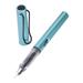 Farfi Pen Smooth Writing with Clip Cover Comfortable Grip Extra Fine Nib Classic Design Gift Fast Drying Leak-proof 0.38mm/0.5mm Fountain Pen Office Stationery Business Gift (Sky Blue Long)