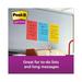 Post-it Notes Super Sticky Pads in Playful Primary Collection Colors Note Ruled 4\\ x 6\\