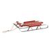 Vintage Wooden Snow Sled (Set of 2)