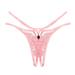 ZMHEGW Period Underwear For Women Lace Thong Ladies Cross Belt Ultra Thin Hollow Temptation Hot Open File Women s Panties
