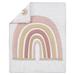 Sweet Jojo Designs 3 - Piece Crib Bedding Set Polyester in Gray | Wayfair BohoRainbow-MiniCrib-3