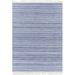 Blue 180 x 144 x 0.01 in Area Rug - Rosecliff Heights Crumrine Solid Color Handmade Flatweave Area Rug in Brown | Wayfair