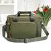 Waterproof Fishing Tackle Bag Fishing Bait Backpack Handbag Fishing Tool Bags Multifunctional Oxford Cloth Tackle Chest Shoulder Pack Bag Fishing Accessory (Army Green 37 x 25 x 25cm)