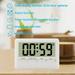 Dcenta LCD Digital Timer Large Time Manual Countdown for Cooking Shower Study Stopwatch Kitchen Magnetic Electronic