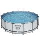 Bestway Steel Pro Max 18 Round x 48 Above Ground Pool Kit (Cover Not Included)