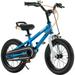 Royalbaby Freestyle 7 Kids Bike Toddlers 16 Inch Wheel Dual Handbrakes Bicycle Beginners Boys Girls Ages 3-5 Years Kickstand and Water Bottle Included Blue