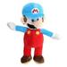 Super Mario 16 Inch Character Plush | Ice Luigi