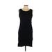 Leith Casual Dress - Sheath: Black Solid Dresses - Women's Size Large