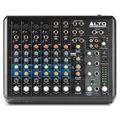 Alto TrueMix 800FX Audio Mixer mit 4 XLR-Mikrofoneingängen, USB Audio Interface und Bluetooth für Podcasting, Live-Auftritte, Recording, DJ, Mac & PC