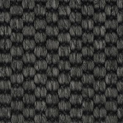Teppichboden BODENMEISTER "Turania, Strukturschlinge - Uni Farben, Made in Netherlands", schwarz (anthrazit schwarz), B:500cm H:5,3mm L:200cm, Polypropylen, Teppiche, Wohnzimmer, Schlafzimmer, Kinderzimmer, Breite 400/500 cm Image